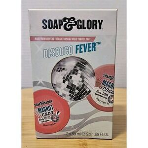 Soap & Glory Discoco Fever Set Magnificoco Body Scrub & Body Butter 1.69oz Each